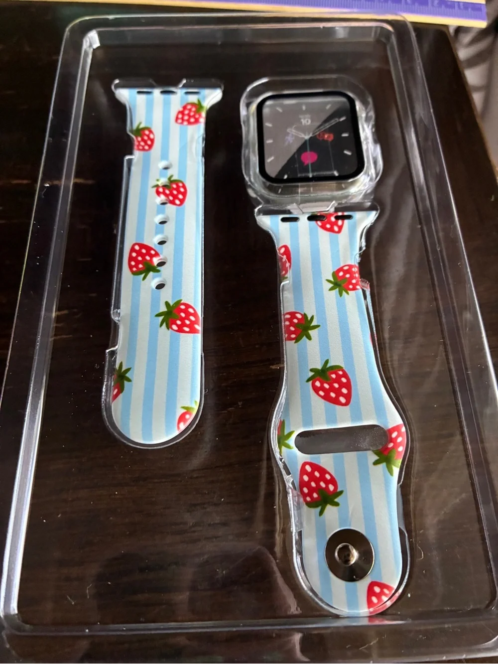 Strawberry Silicone Watch Band for 42mm Apple Watch